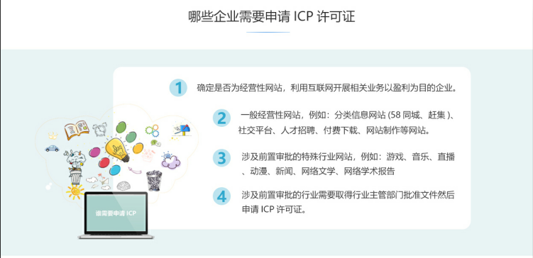 带岭ICP牌照、ICP许可证办理流程